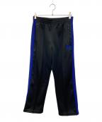 Needles×URBAN RESEARCHニードルズ×アーバンリサーチ）の古着「TRACK PANTS POLY SMOOTH/トラック パンツ ポリスムース」｜ブラック