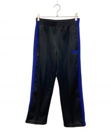 Needles×URBAN RESEARCH（ニードルズ×アーバンリサーチ）の古着「TRACK PANTS POLY SMOOTH/トラック パンツ ポリスムース」｜ブラック