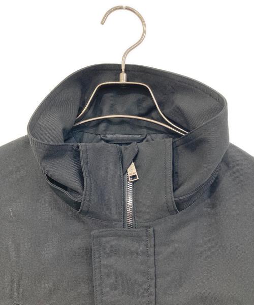 BLACK LABEL CRESTBRIDGE（ブラックレーベル クレストブリッジ）BLACK LABEL CRESTBRIDGE (ブラックレーベル クレストブリッジ) ジップアップジャケット ブラック サイズ:SIZE Mの古着・服飾アイテム