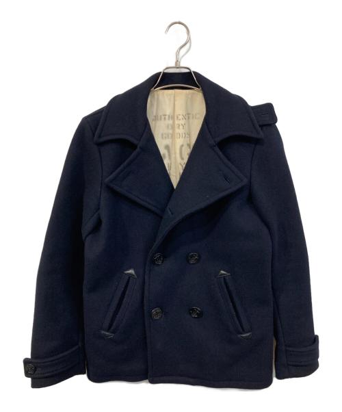 Rags McGREGOR（ラグスマックレガー）Rags McGREGOR (ラグスマックレガー) 裏ステンシルPコート ネイビー サイズ:なしの古着・服飾アイテム
