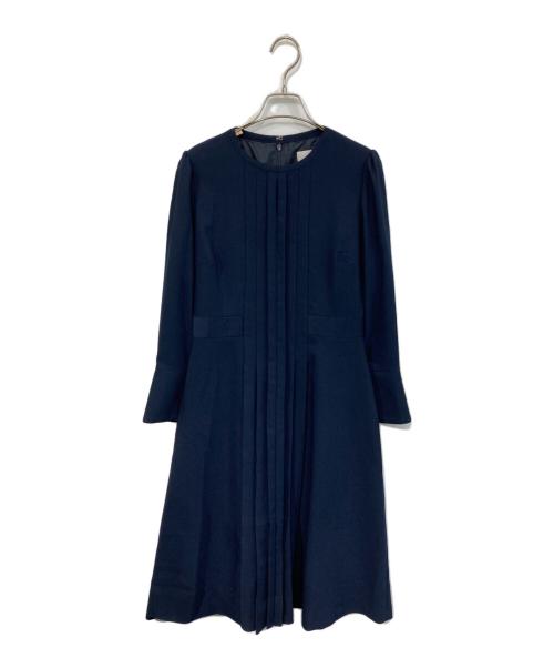 CELFORD（セルフォード）CELFORD (セルフォード) 長袖ブラウスワンピース ネイビー サイズ:SIZE 38の古着・服飾アイテム