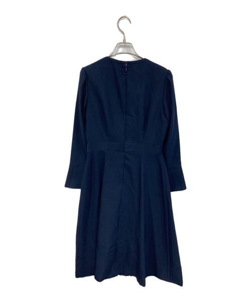 CELFORD（セルフォード）CELFORD (セルフォード) 長袖ブラウスワンピース ネイビー サイズ:SIZE 38の古着・服飾アイテム