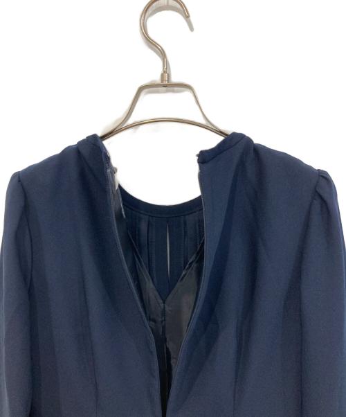 CELFORD（セルフォード）CELFORD (セルフォード) 長袖ブラウスワンピース ネイビー サイズ:SIZE 38の古着・服飾アイテム