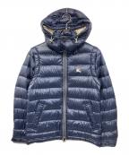 BURBERRY BLACK LABELバーバリーブラックレーベル）の古着「ダウンジャケット」｜ネイビー