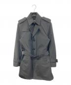 BURBERRY BLACK LABELバーバリーブラックレーベル）の古着「トレンチコート」｜ブラック