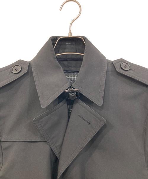 BURBERRY BLACK LABEL（バーバリーブラックレーベル）BURBERRY BLACK LABEL (バーバリーブラックレーベル) トレンチコート ブラック サイズ:SIZE Lの古着・服飾アイテム