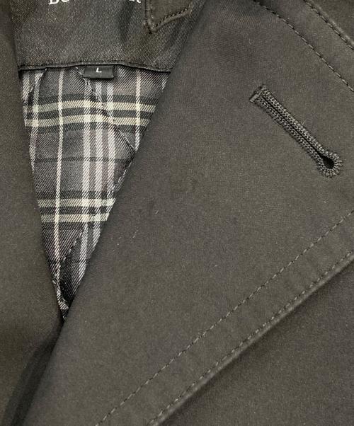 BURBERRY BLACK LABEL（バーバリーブラックレーベル）BURBERRY BLACK LABEL (バーバリーブラックレーベル) トレンチコート ブラック サイズ:SIZE Lの古着・服飾アイテム