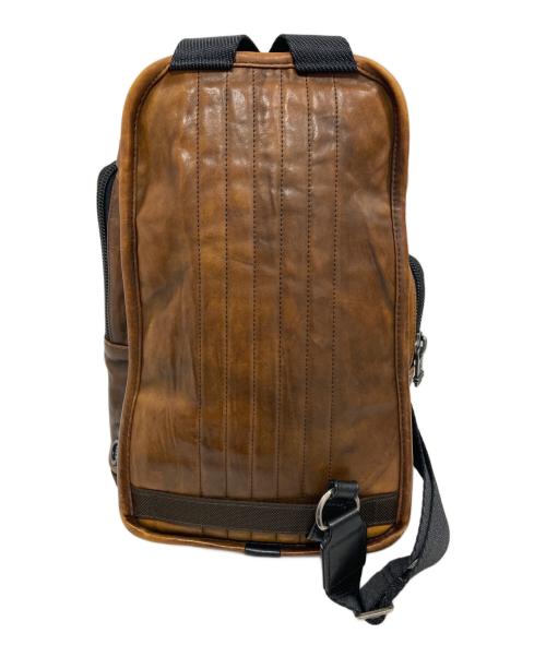 TUMI（トゥミ）TUMI (トゥミ) Alpha Bravo Leather Monterey Sling/アルファ ブラボー レザー モントレー スリング ブラウンの古着・服飾アイテム