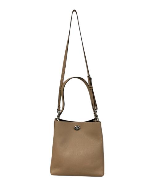 COACH（コーチ）COACH (コーチ) チャーリー バケット 2wayバッグ ベージュの古着・服飾アイテム