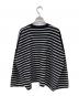 COMME des GARCONS COMME des GARCONS (コムデギャルソン コムデギャルソン) ショート丈ボーダーニット ネイビー×ホワイト サイズ:なし：10000円