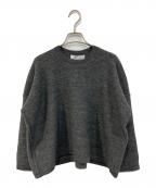 COMME des GARCONS COMME des GARCONSコムデギャルソン コムデギャルソン）の古着「ショート丈ニット」｜グレー