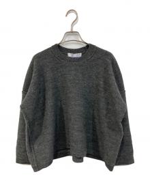 COMME des GARCONS COMME des GARCONS（コムデギャルソン コムデギャルソン）の古着「ショート丈ニット」｜グレー