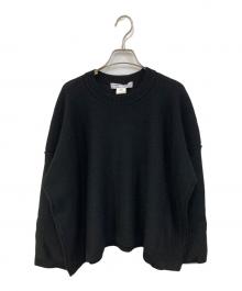 COMME des GARCONS COMME des GARCONS（コムデギャルソン コムデギャルソン）の古着「ショート丈ニット」｜ブラック