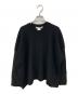 COMME des GARCONS COMME des GARCONS（コムデギャルソン コムデギャルソン）の古着「ショート丈ニット」｜ブラック
