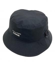 COMME des GARCONS HOMME×BRIEFING（コムデギャルソン オム×ブリーフィング）の古着「バケットハット」｜ブラック