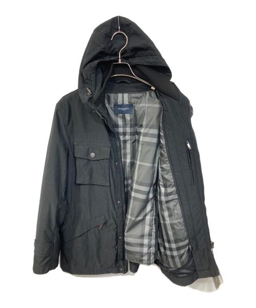 BURBERRY LONDON（バーバリーロンドン）BURBERRY LONDON (バーバリーロンドン) ライナー付き中綿ジャケット ブラック サイズ:SIZE LL 未使用品の古着・服飾アイテム