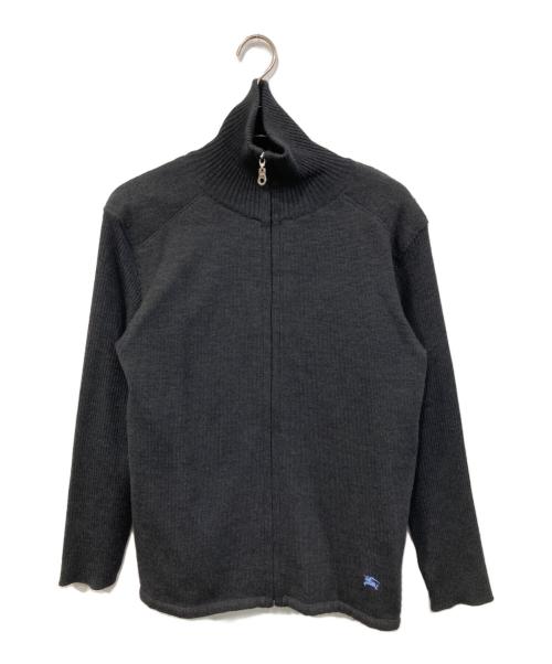 BURBERRY BLACK LABEL（バーバリーブラックレーベル）BURBERRY BLACK LABEL (バーバリーブラックレーベル) ドライバーズニット グレー サイズ:SIZE 3の古着・服飾アイテム