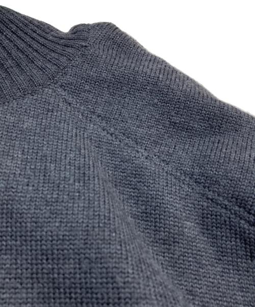 BURBERRY BLACK LABEL（バーバリーブラックレーベル）BURBERRY BLACK LABEL (バーバリーブラックレーベル) ドライバーズニット グレー サイズ:SIZE 3の古着・服飾アイテム