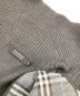 中古・古着 BURBERRY BLACK LABEL (バーバリーブラックレーベル) ドライバーズニット グレー サイズ:SIZE 3：10000円