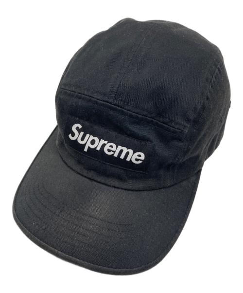 SUPREME（シュプリーム）SUPREME (シュプリーム) キャップ ブラックの古着・服飾アイテム