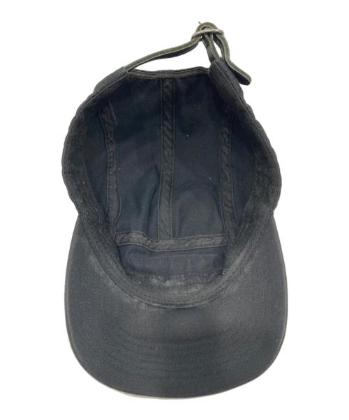 SUPREME（シュプリーム）SUPREME (シュプリーム) キャップ ブラックの古着・服飾アイテム