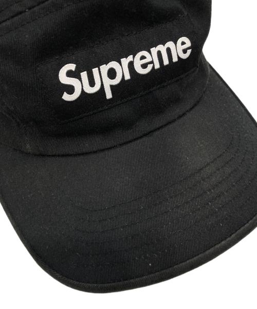SUPREME（シュプリーム）SUPREME (シュプリーム) キャップ ブラックの古着・服飾アイテム