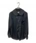 COMME des GARCONS（コムデギャルソン）の古着「Sheer Peter Pan Collar Blouse/シアー ピーター・パン・カラー・ブラウス」｜ブラック