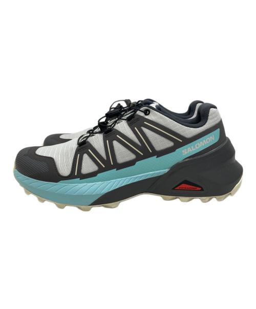 SALOMON（サロモン）SALOMON (サロモン) SPEEDCROSS PEAK/スピードクロス ピーク グレー×ブルー サイズ:SIZE 23.5cmの古着・服飾アイテム