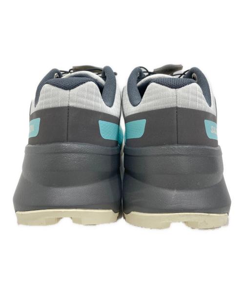 SALOMON（サロモン）SALOMON (サロモン) SPEEDCROSS PEAK/スピードクロス ピーク グレー×ブルー サイズ:SIZE 23.5cmの古着・服飾アイテム