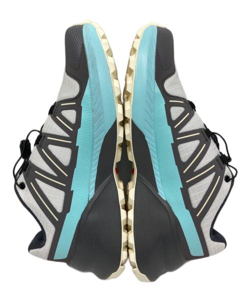 SALOMON（サロモン）SALOMON (サロモン) SPEEDCROSS PEAK/スピードクロス ピーク グレー×ブルー サイズ:SIZE 23.5cmの古着・服飾アイテム