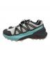 SALOMON (サロモン) SPEEDCROSS PEAK/スピードクロス ピーク グレー×ブルー サイズ:SIZE 23.5cm：10000円