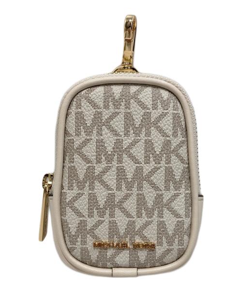 MICHAEL KORS（マイケルコース）MICHAEL KORS (マイケルコース) JET SET TRAVEL フラップ クロスボディ ウィズ テックアタッチ アイボリーの古着・服飾アイテム