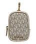 中古・古着 MICHAEL KORS (マイケルコース) JET SET TRAVEL フラップ クロスボディ ウィズ テックアタッチ アイボリー：10000円