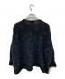 Y's (ワイズ) ドットジャガードニット ブラック サイズ:SIZE 2：11000円
