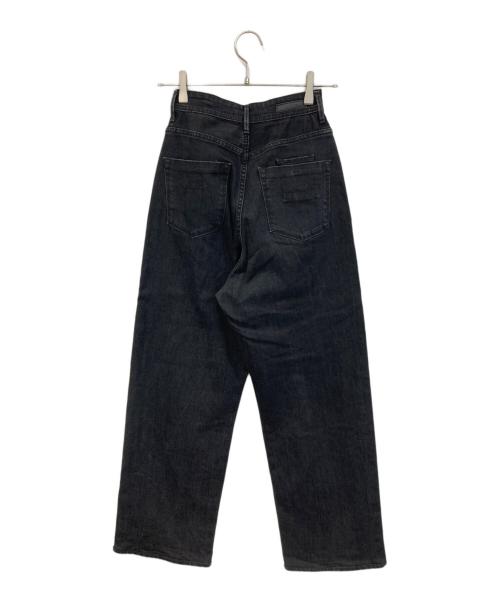YANUK（ヤヌーク）YANUK (ヤヌーク) JOAN Loose Straight ブラック サイズ:SIZE 22の古着・服飾アイテム