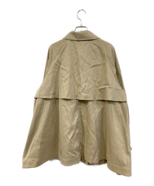 UNFILO（アンフィーロ）UNFILO (アンフィーロ) Aライン スプリングコート ベージュ サイズ:SIZE Lの古着・服飾アイテム
