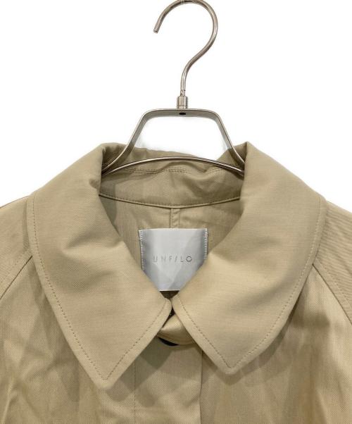UNFILO（アンフィーロ）UNFILO (アンフィーロ) Aライン スプリングコート ベージュ サイズ:SIZE Lの古着・服飾アイテム