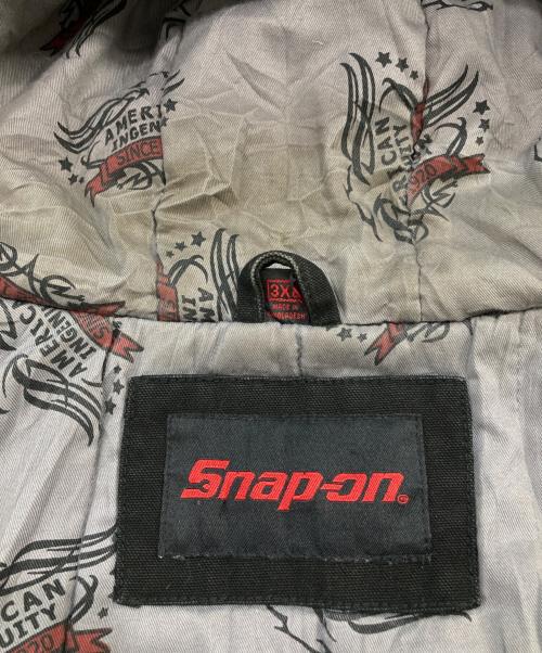 SNAP-ON（スナップオン）SNAP-ON (スナップオン) ダックジャケット ブラック サイズ:SIZE 3XLの古着・服飾アイテム
