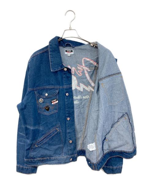 Wrangler（ラングラー）Wrangler (ラングラー) FENDER (フェンダー) 75周年記念デニムジャケット インディゴ サイズ:SIZE XXLの古着・服飾アイテム