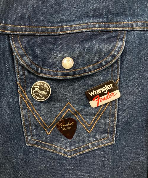 Wrangler（ラングラー）Wrangler (ラングラー) FENDER (フェンダー) 75周年記念デニムジャケット インディゴ サイズ:SIZE XXLの古着・服飾アイテム