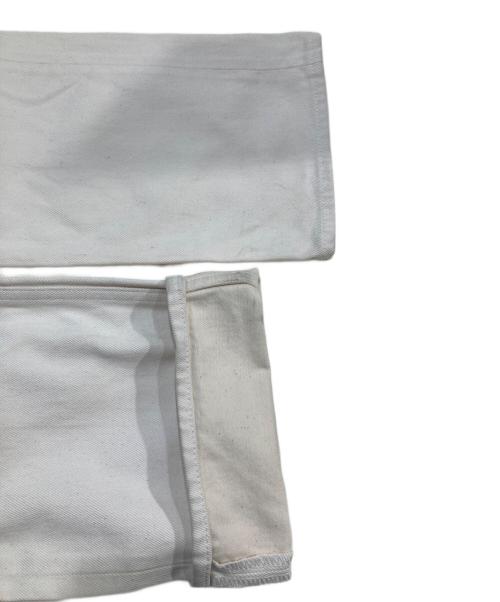 AURALEE（オーラリー）AURALEE (オーラリー) HARD TWIST DENIM 5P PANTS/ハード ツイスト デニム ファイブピー パンツ アイボリー サイズ:SIZE 25の古着・服飾アイテム