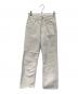 AURALEE（オーラリー）の古着「HARD TWIST DENIM 5P PANTS/ハード ツイスト デニム ファイブピー パンツ」｜アイボリー