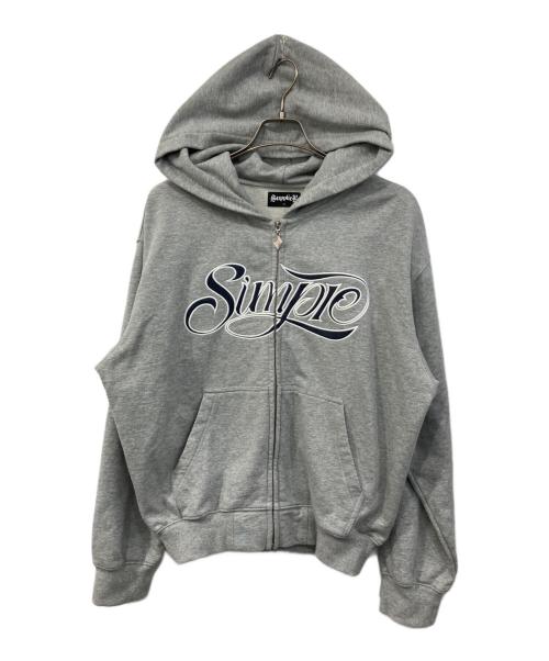 SUPPLIER（サプライヤー）SUPPLIER (サプライヤー) ロゴジップパーカー グレー サイズ:SIZE Mの古着・服飾アイテム