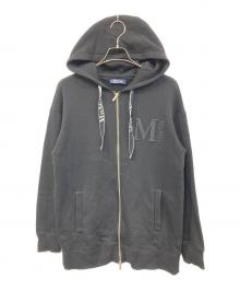 'S Max Mara（エスマックスマーラ）の古着「NOSTOCジップアップパーカー」｜ブラック