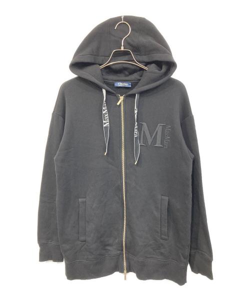'S Max Mara（エスマックスマーラ）'S Max Mara (エスマックスマーラ) NOSTOCジップアップパーカー ブラック サイズ:SIZE Mの古着・服飾アイテム