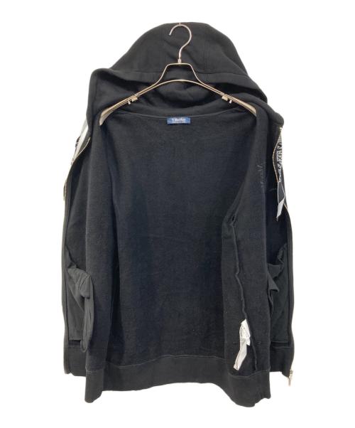 'S Max Mara（エスマックスマーラ）'S Max Mara (エスマックスマーラ) NOSTOCジップアップパーカー ブラック サイズ:SIZE Mの古着・服飾アイテム