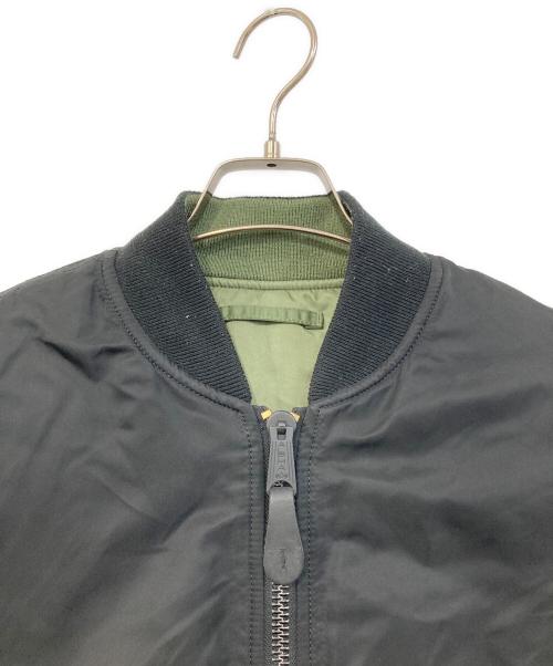 ALPHA（アルファ）ALPHA (アルファ) リバーシブルフライトジャケット ブラック サイズ:SIZE Lの古着・服飾アイテム