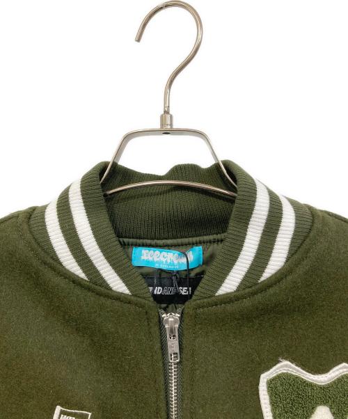 ICE CREAM（アイスクリーム）ICE CREAM (アイスクリーム) WIND AND SEA (ウィンダンシー) スタジャン グリーン サイズ:SIZE Sの古着・服飾アイテム