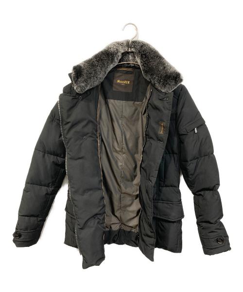 MOORER（ムーレー）MOORER (ムーレー) ダウンジャケット ブラック サイズ:SIZE 46の古着・服飾アイテム