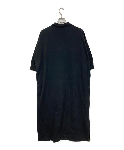 journal standard luxe（ジャーナルスタンダード ラックス）journal standard luxe (ジャーナルスタンダード ラックス) デラヴェジャージー ポロワンピース ネイビー サイズ:FREEの古着・服飾アイテム